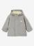 3-in-1 babyparka voor in het tussenseizoen met uitneembaar sherpa mouwloos vest saliegroen - vertbaudet enfant 