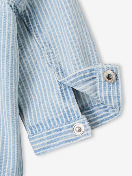 Gestreept babyvestje blauw, gestreept - vertbaudet enfant 