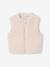 3-in-1 babyparka voor in het tussenseizoen met uitneembaar sherpa mouwloos vest saliegroen - vertbaudet enfant 