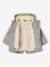 3-in-1 babyparka voor in het tussenseizoen met uitneembaar sherpa mouwloos vest saliegroen - vertbaudet enfant 