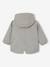 3-in-1 babyparka voor in het tussenseizoen met uitneembaar sherpa mouwloos vest saliegroen - vertbaudet enfant 