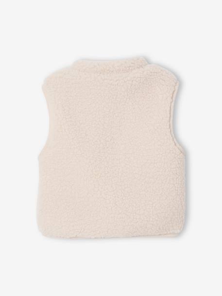 Parka 3 en 1 mi-saison bébé avec gilet sans manches en sherpa amovible vert sauge - vertbaudet enfant 