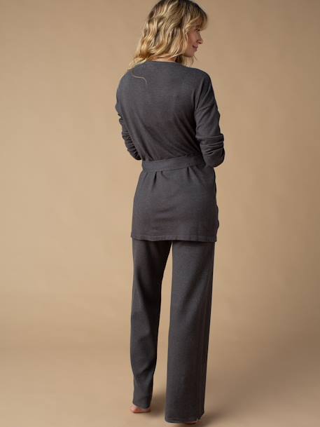 Ensemble de grossesse 2 pièces anthracite - vertbaudet enfant 