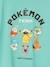 Teeshirt Pokémon Captain Pikachu vert sauge - vertbaudet enfant 
