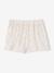 Jupe-short à fleurs cérémonie fille rose imprimé - vertbaudet enfant 