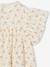 Robe fille en gaze de coton imprimée beige+beige imprimé+rose pâle+vanille - vertbaudet enfant 