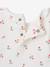 Babyshirt van ribtricot met lange mouwen hemelsblauw+lichtroze - vertbaudet enfant 