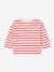 T-shirt bébé rayé pressionné dos rayé vert+rouge - vertbaudet enfant 
