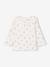 Babyshirt van ribtricot met lange mouwen hemelsblauw+lichtroze - vertbaudet enfant 