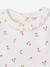 Babyshirt van ribtricot met lange mouwen hemelsblauw+lichtroze - vertbaudet enfant 