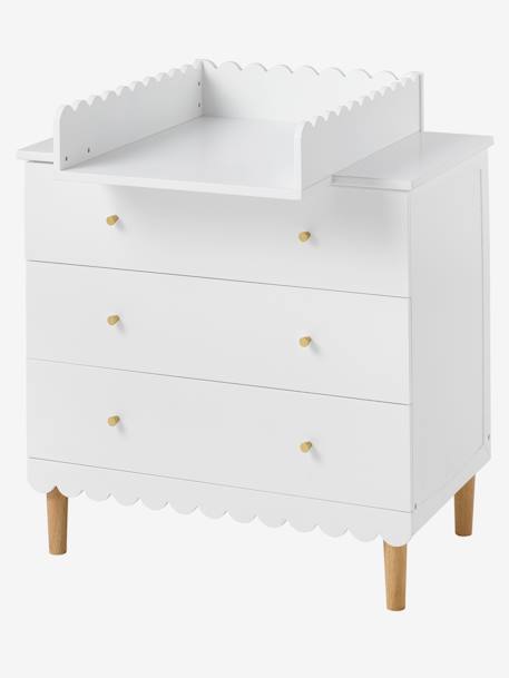 Plan à langer 52 cm FESTON blanc - vertbaudet enfant 