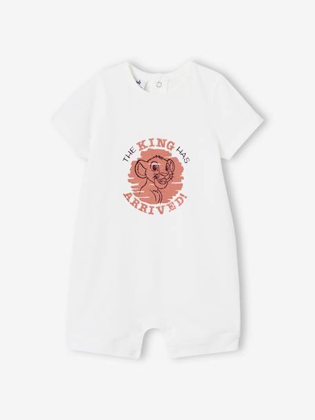 Lot de 2 Bodies Combinaisons bébé Disney Le Roi Lion écru - vertbaudet enfant 