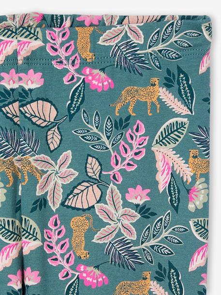 Legging fille imprimé bois de rose+rose imprimé+vert imprimé - vertbaudet enfant 