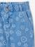 Pantalon fille large motifs fantaisie bleu foncé+bleu moyen+denim gris - vertbaudet enfant 