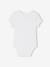 Lot de 2 bodies naissance manches courtes en maille pointelle jaune pâle - vertbaudet enfant 