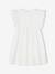 Robe de cérémonie en broderie anglaise fille blanc - vertbaudet enfant 