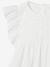 Robe de cérémonie en broderie anglaise fille blanc - vertbaudet enfant 