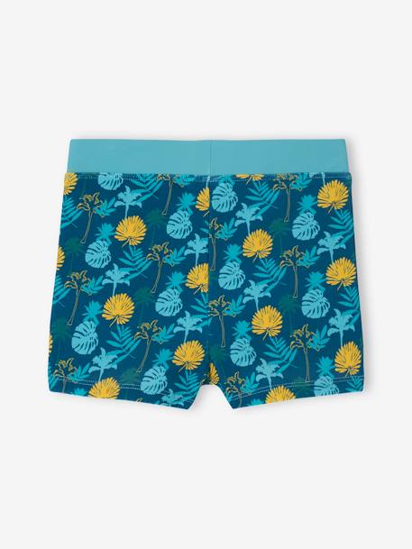 Zwemshort voor jongens met tropische print dennen - vertbaudet enfant 