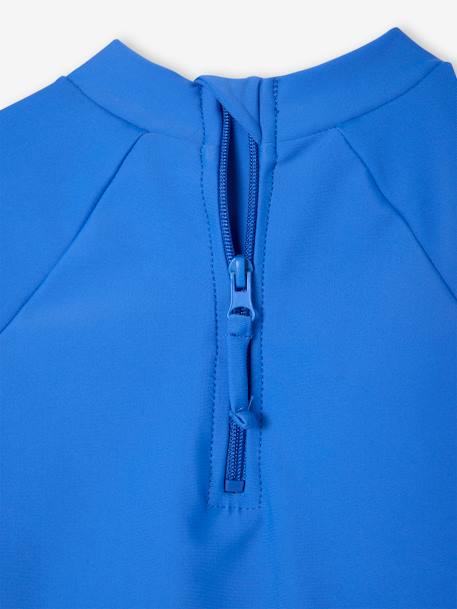 Badpak baby T-shirt anti-UV + shorty blauw - vertbaudet enfant 