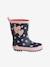 Bottes de pluie enfant collection maternelle bleu imprimé - vertbaudet enfant 