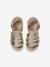 Sandales multi-brides enfant or - vertbaudet enfant 