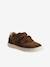 Leren kindersneakers met klittenband bruin - vertbaudet enfant 