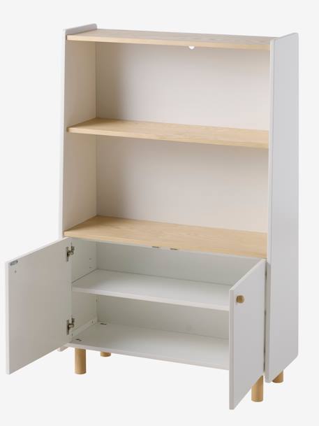 Lage boekenkast met plank LIGNE TERRAZZO beige - vertbaudet enfant 