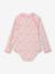 Maillot de bain fille à manches longues rose imprimé - vertbaudet enfant 
