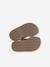 Sandales scratchées cuir bébé camel - vertbaudet enfant 