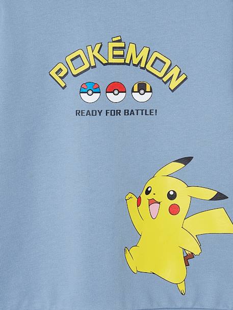 Sweat garçon Pokemon bleu chambray - vertbaudet enfant 