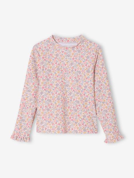 Maillot de bain fille 2 pièces rose pâle - vertbaudet enfant 