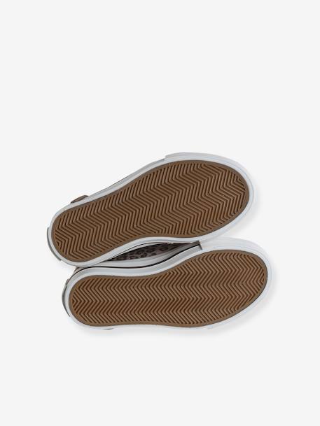 Gekraakte manden met bedrukte katoenen stof, kindercollectie kleuterschool beige, bedrukt+roze, bedrukt - vertbaudet enfant 