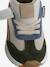 Kindersneakers met veters en klittenband, kleutercollectie blauw, bedrukt+kaki+veel beige+veel blauw - vertbaudet enfant 