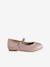 Glinsterende ballerina's voor kinderen, collectie kleuterschool lichtroze - vertbaudet enfant 