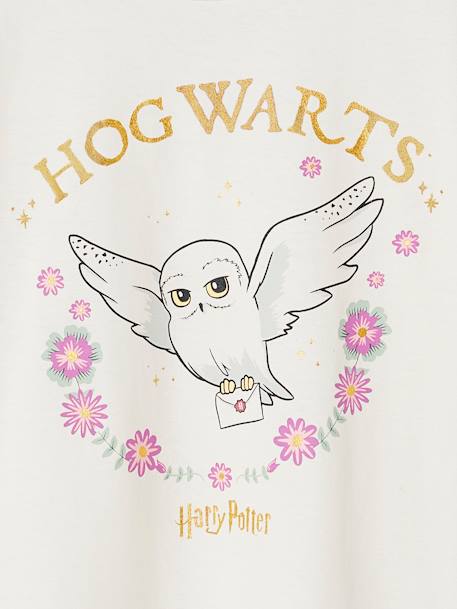 Tshirt Harry Potter fille Hedwige écru - vertbaudet enfant 