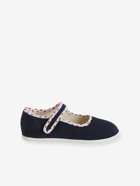 Chaussons scratchés enfant marine - vertbaudet enfant 