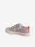 Stoffen decoratieve sneakers voor meisjes groen, bedrukt+rouge+roze, bedrukt - vertbaudet enfant 