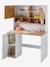 Bureau enfant avec rangements LIGNE ROMA blanc - vertbaudet enfant 