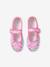 Chaussons ballerines scratchés enfant rose - vertbaudet enfant 