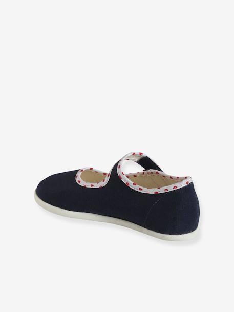 Chaussons scratchés enfant marine - vertbaudet enfant 