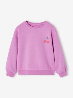 -Sweat fille motif imprimé 