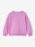 Sweat fille motif imprimé anthracite+corail+encre+pivoine+sauge+vanille+violet+violine - vertbaudet enfant 
