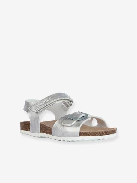 J ADRIEL GIRL GEOX sandalen zilver - vertbaudet enfant 