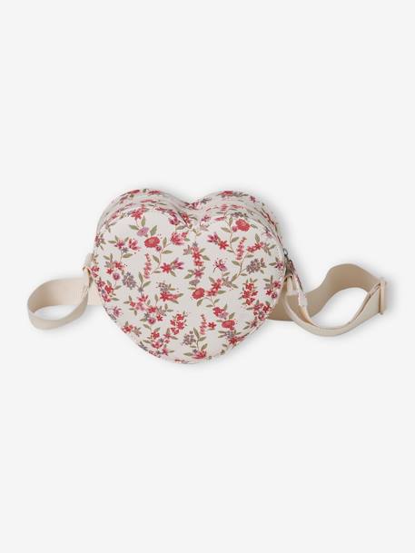 Sac pochette fille forme c½ur écru - vertbaudet enfant 