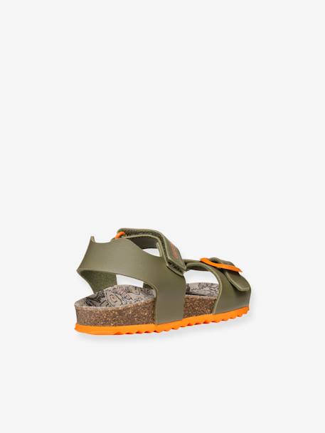 Sandales J GHITA BOY kaki - vertbaudet enfant 