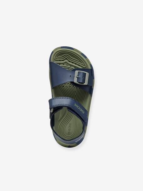 Sandales J SANDAL FUSBETTO BO bleu+marine - vertbaudet enfant 