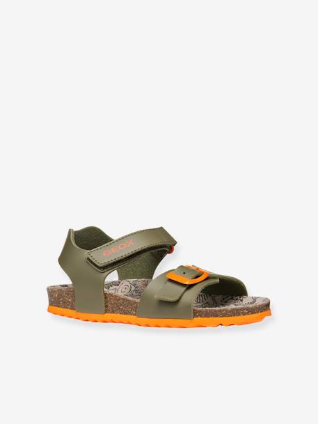 Sandales J GHITA BOY kaki - vertbaudet enfant 