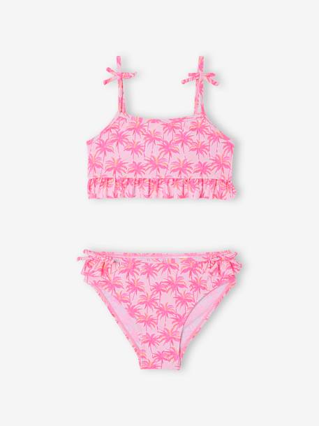 Maillot de bain 2 pièces fille rose - vertbaudet enfant 