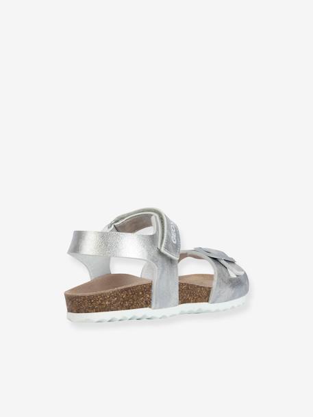 Sandales enfant J Adriel Girl argent - vertbaudet enfant 