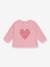 Sweat bébé en coton uni rose - vertbaudet enfant 